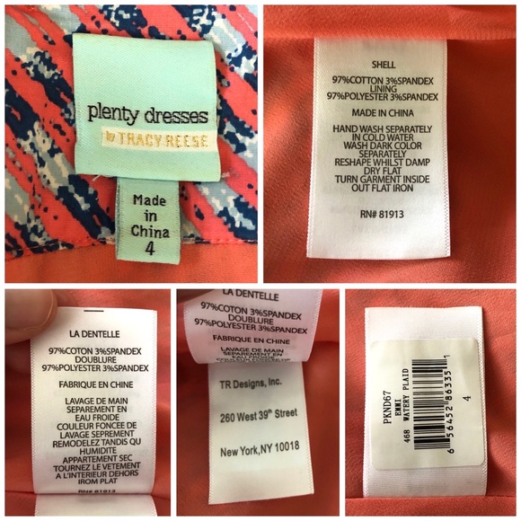 Plenty by Tracy Reese Plaid Poplin Tie Back Dress - Picture 8 of 8